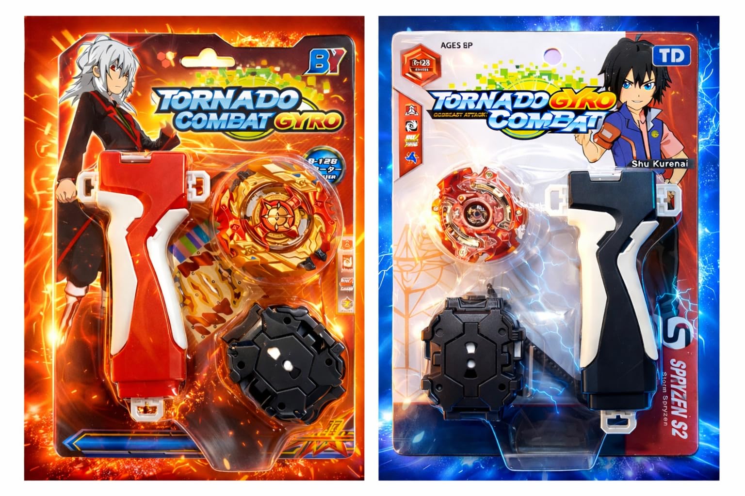 Buy Cho Z Lord Spriggan B-128 & Storm Spryzen B-35 Spinning Top